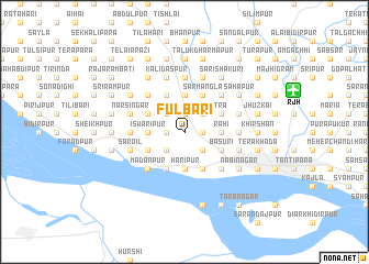map of Fulbāri