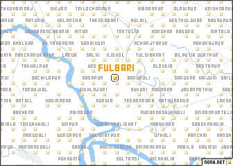 map of Fulbāri