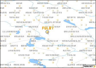 map of Fulby