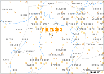 map of Fulewama