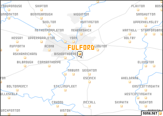 map of Fulford