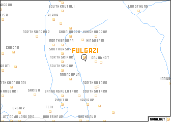 map of Fulgāzi