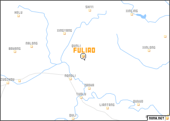 map of Fuliao