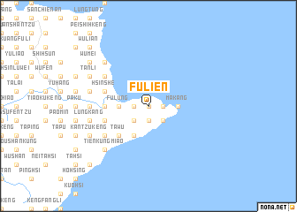 map of Fu-lien