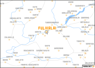 map of Fulikalai
