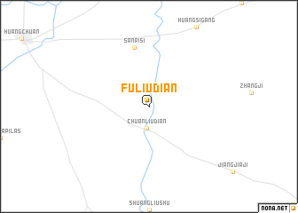 map of Fuliudian