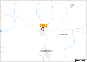 map of Fuli
