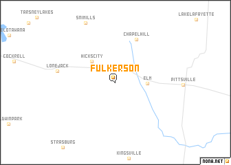 map of Fulkerson