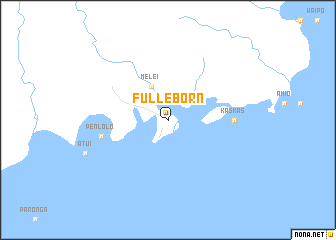 map of Fulleborn