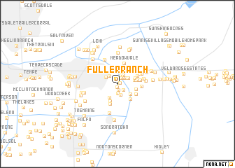 map of Fuller Ranch