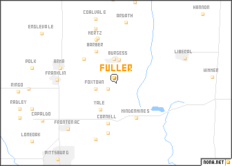 map of Fuller