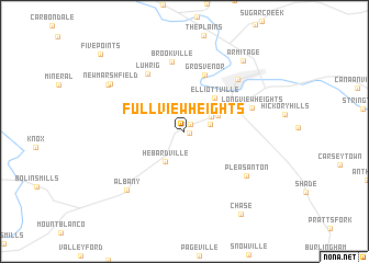map of Fullview Heights