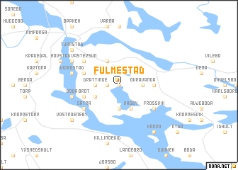 map of Fulmestad
