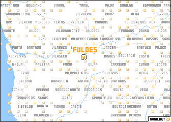 map of Fulões