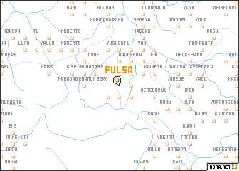 map of Fulsa