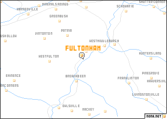 map of Fultonham