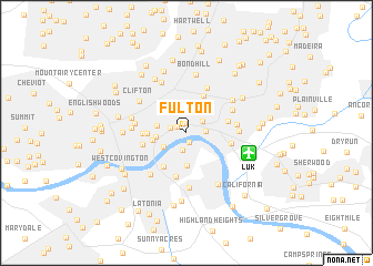 map of Fulton