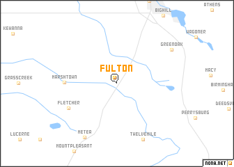 map of Fulton