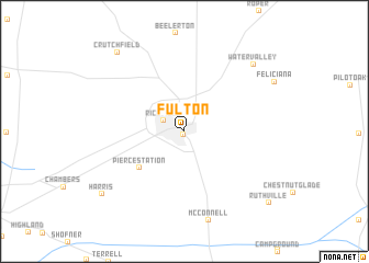 map of Fulton