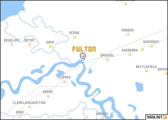 map of Fulton