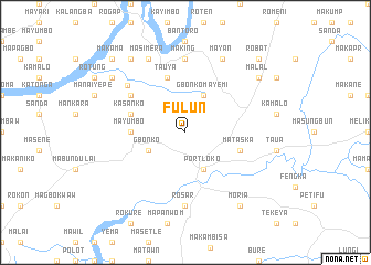 map of Fulun