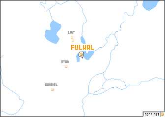 map of Fulwal