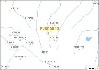 map of Fumadero