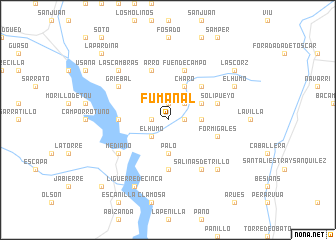 map of Fumanal