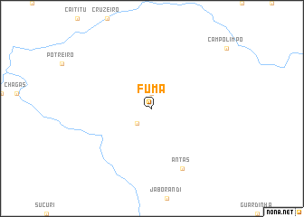 map of Fuma