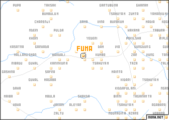 map of Fuma