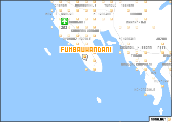 map of Fumba Uwandani