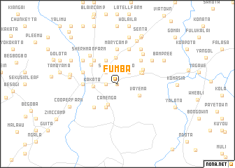 map of Fumba