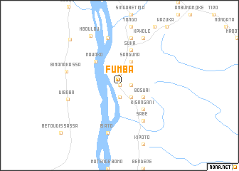 map of Fumba