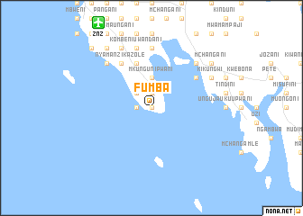 map of Fumba