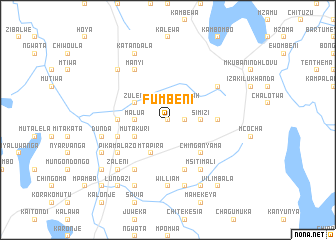 map of Fumbeni