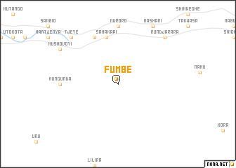 map of Fumbe