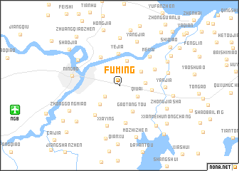 map of Fuming
