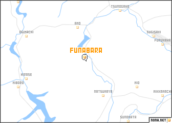 map of Funabara