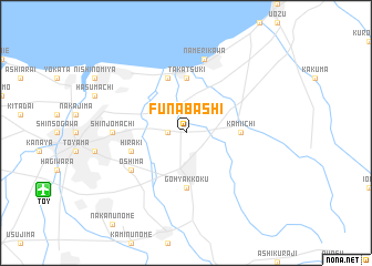 map of Funabashi