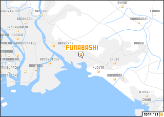 map of Funabashi