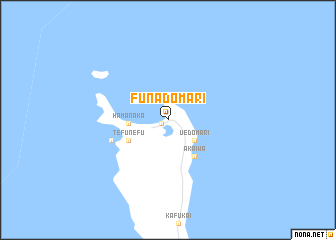 map of Funadomari