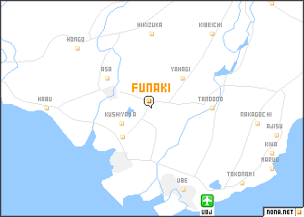 map of Funaki