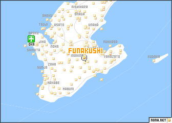 map of Funakushi