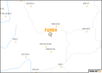 map of Funam