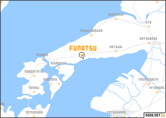 map of Funatsu