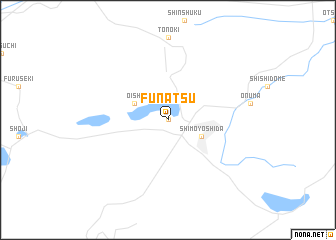 map of Funatsu