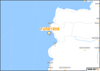 map of Funayama