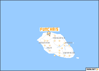 map of Funchais