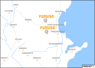 map of Fundisa