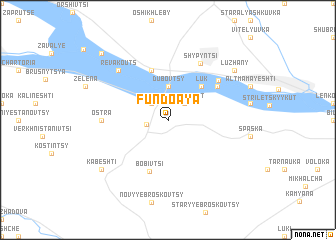 map of Fundoaya